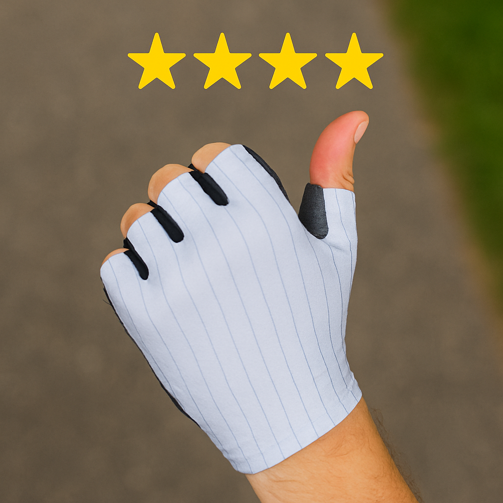The AeroGrib Gloves White