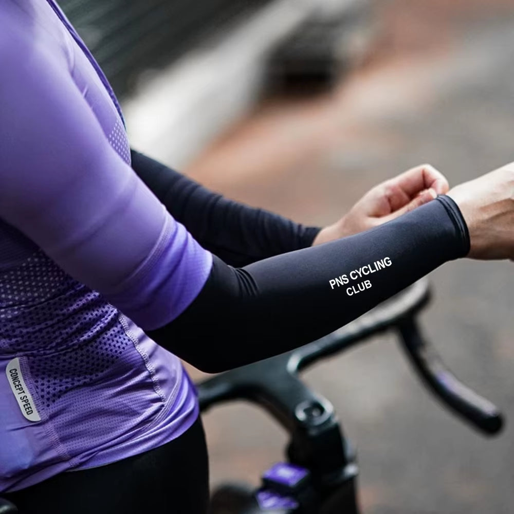 Sleeve Ice Silk Sunscreen Sleeves Outdoor Sports Arm Sun Protection SPF50+ Arm Coolmax Fabric Running Cycling Sleeve